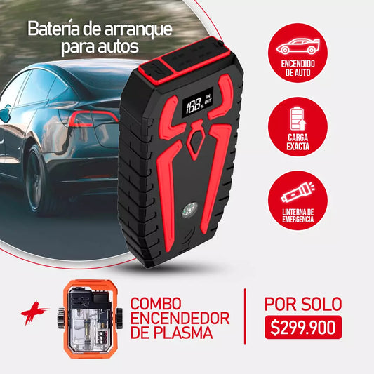 Bateria de carro + encendedor plasma